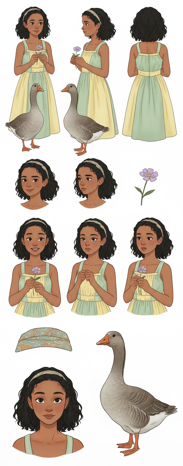 My Hunger Games OC Mari Tiller and Quack