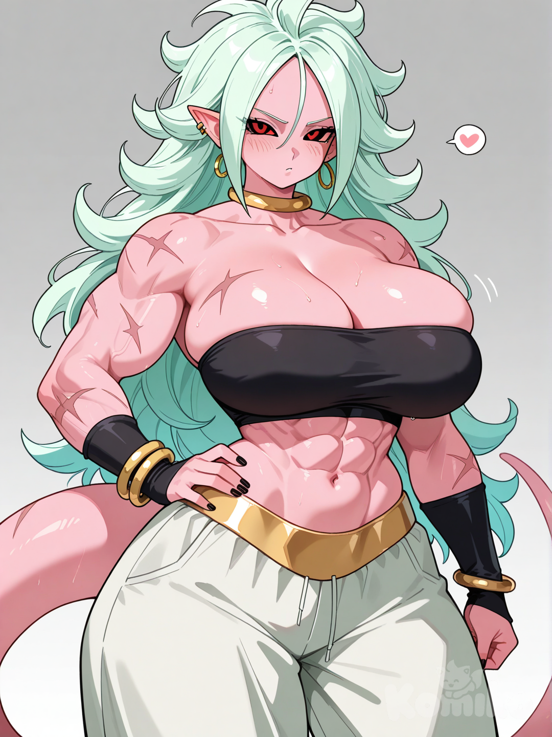 Android 21 x broly fusion