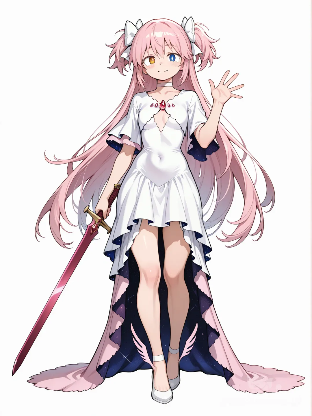 Mizuki in a madoka suit 