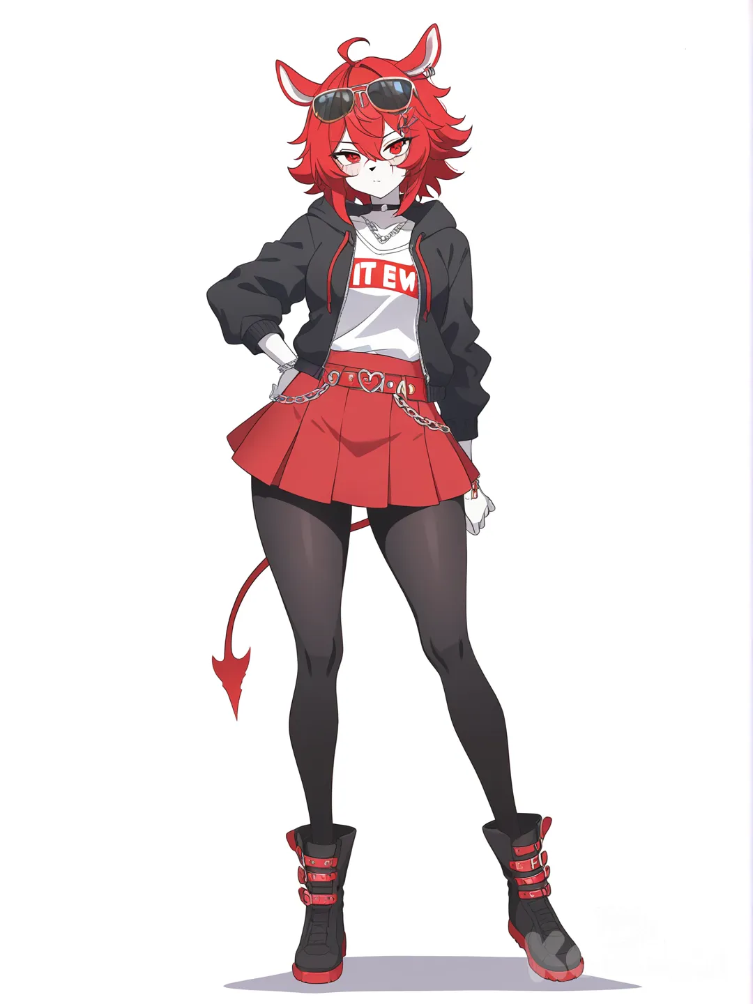 Alastor's middle child Scarlette