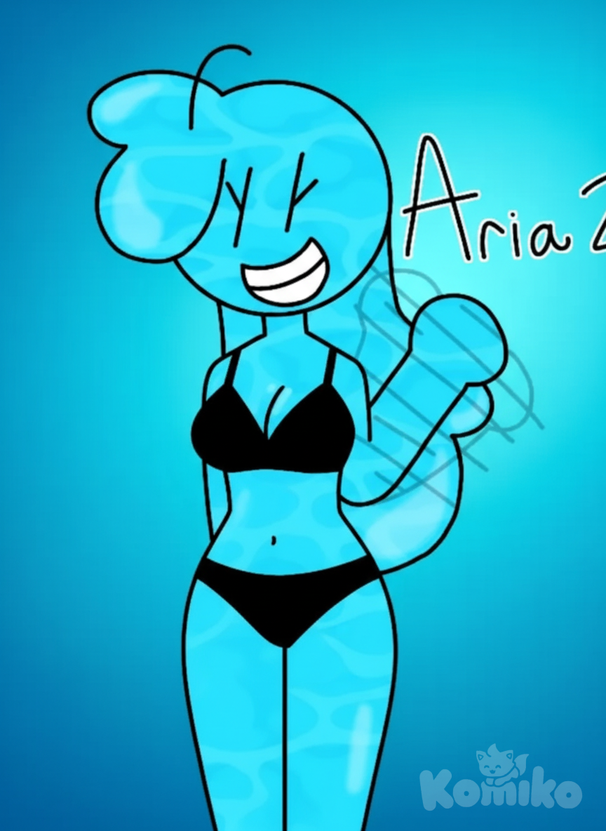 Aria In A black Bikini