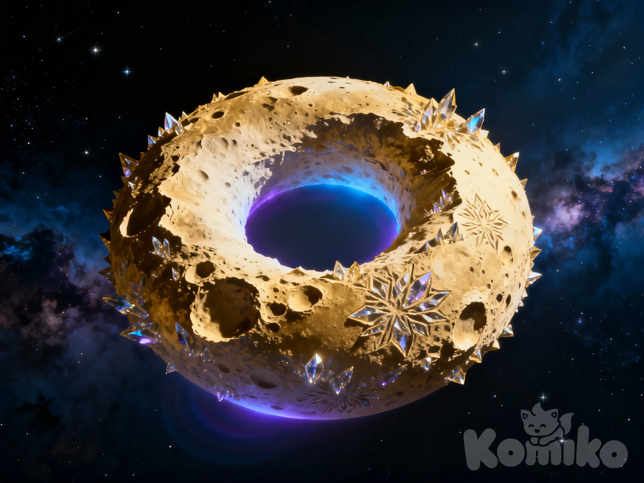 What if the moon was a Doughnut