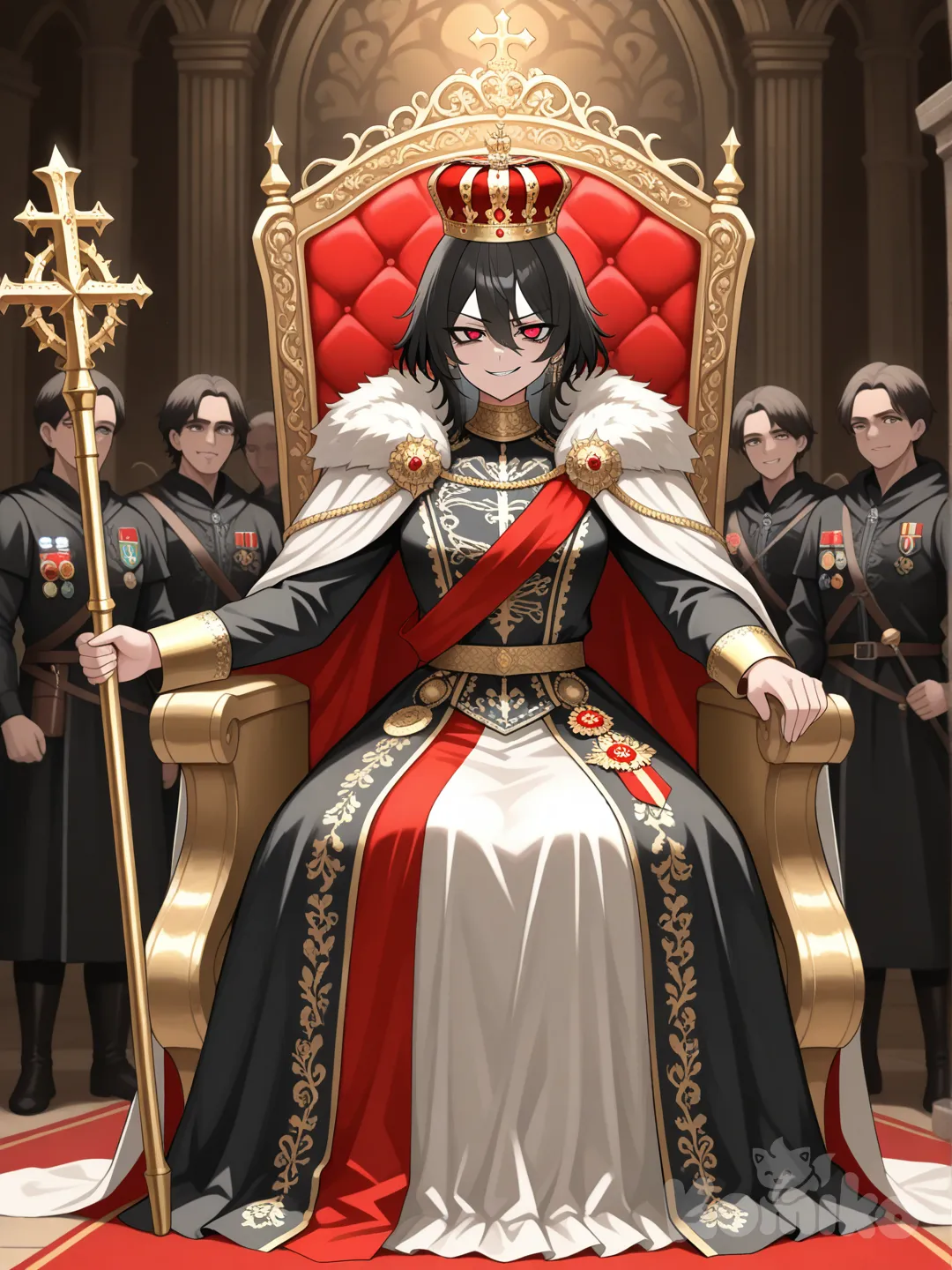 D. Joao I, ﻿a e capacidade estratégica fazia dele uma figura carismática, porém imponente e dominadora homem arguto, personalidade forte, determinação, autoconfiança, orgulho intenso, reconhecimento, benevolência, justa, magnânima, liderança, vaidade, carismática, dominante