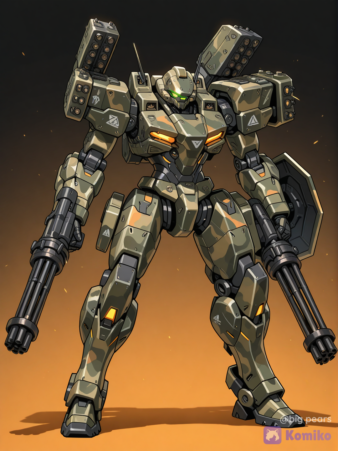 The War machine’s initial attempt