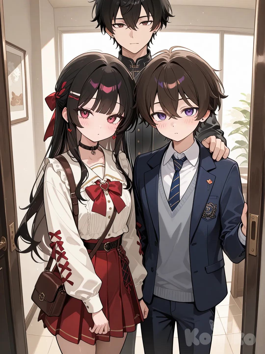 1boy, 1girl, 2people