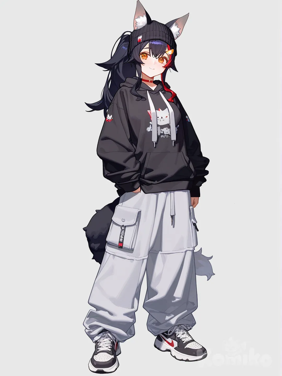 Ookami Mio streetwear