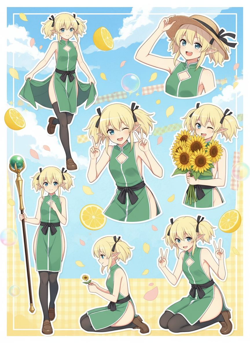 Aeryna's Sticker Diary