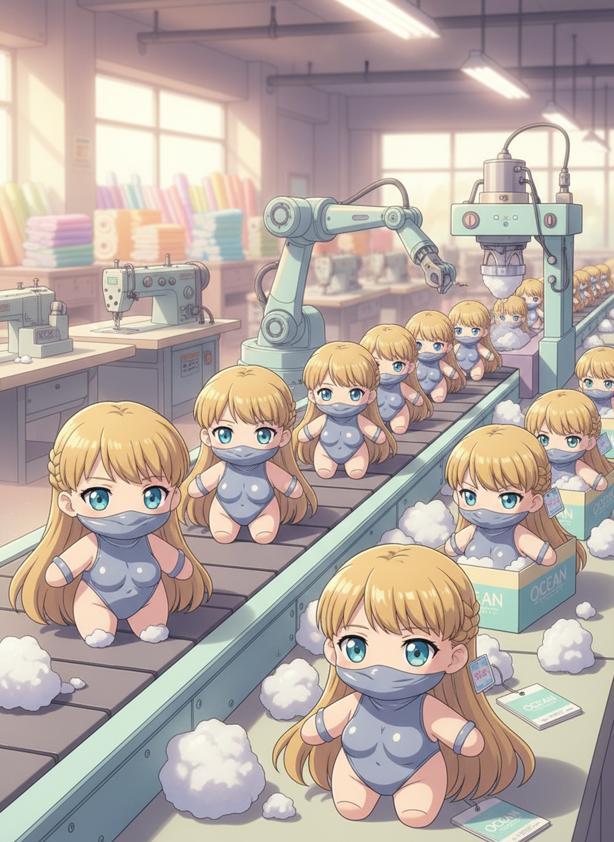 Helena Plush Production Line