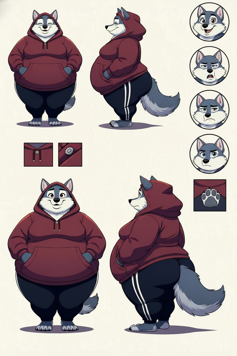 big female wolf