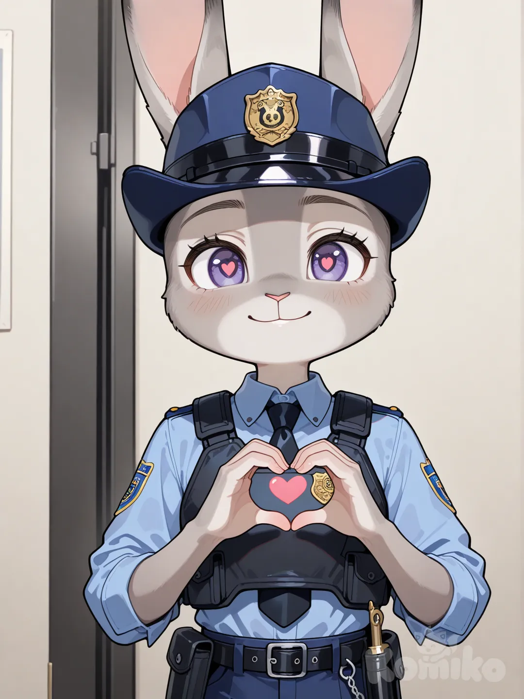 @Judy_Hopps,making heart