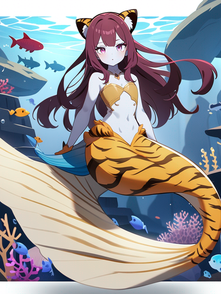 Tiger Mermaid 
