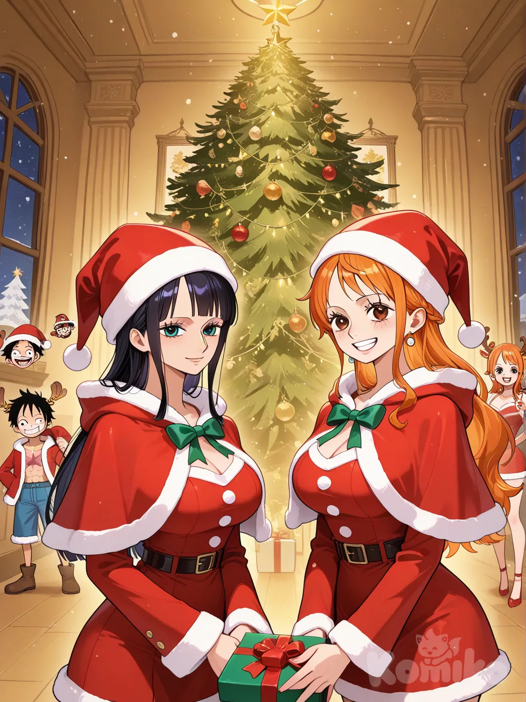 One Piece AU Navideño