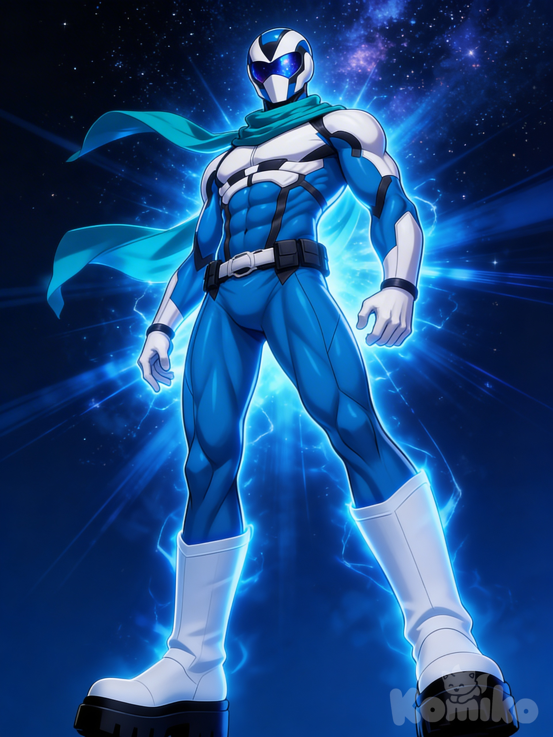 Enzian Blue Proto suit