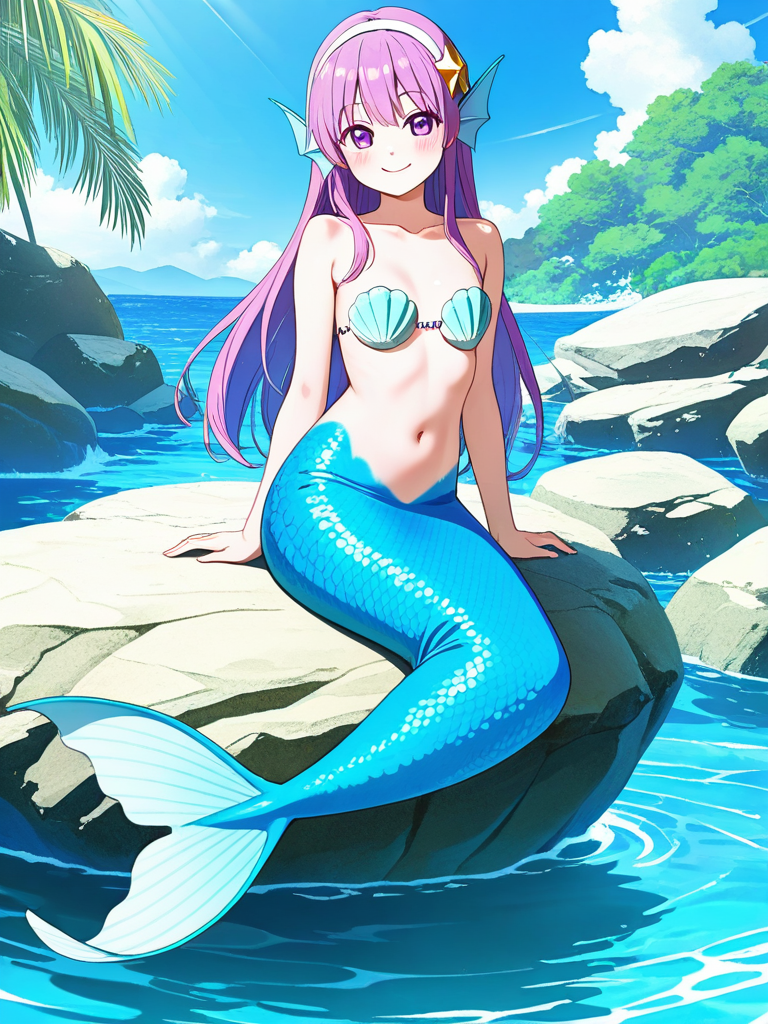 Asamiya Athena mermaid