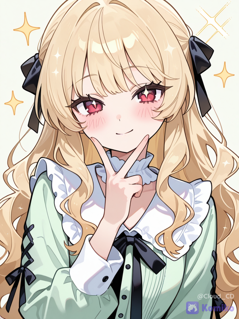 A cute girl...