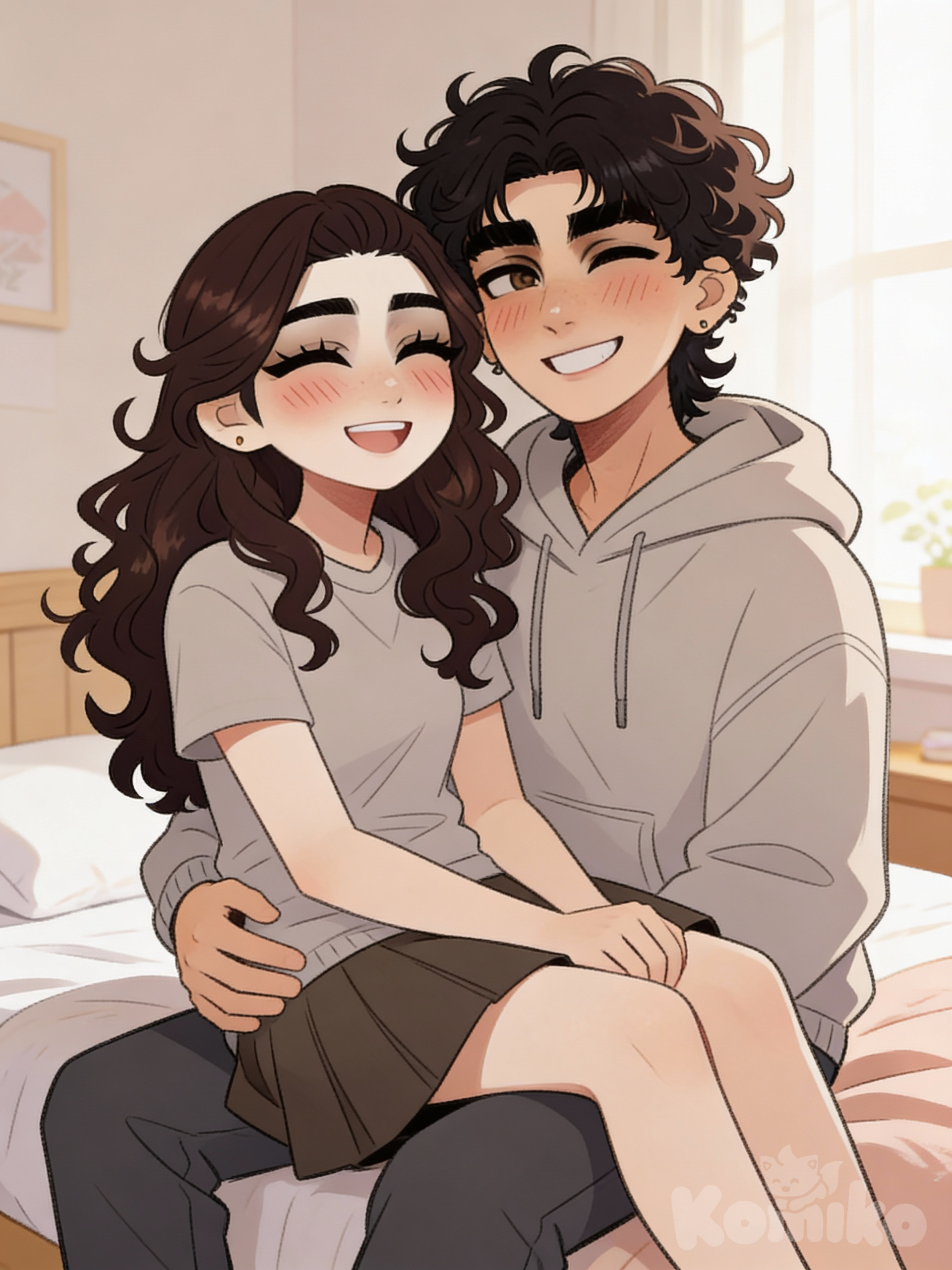 She's..... very short TvT