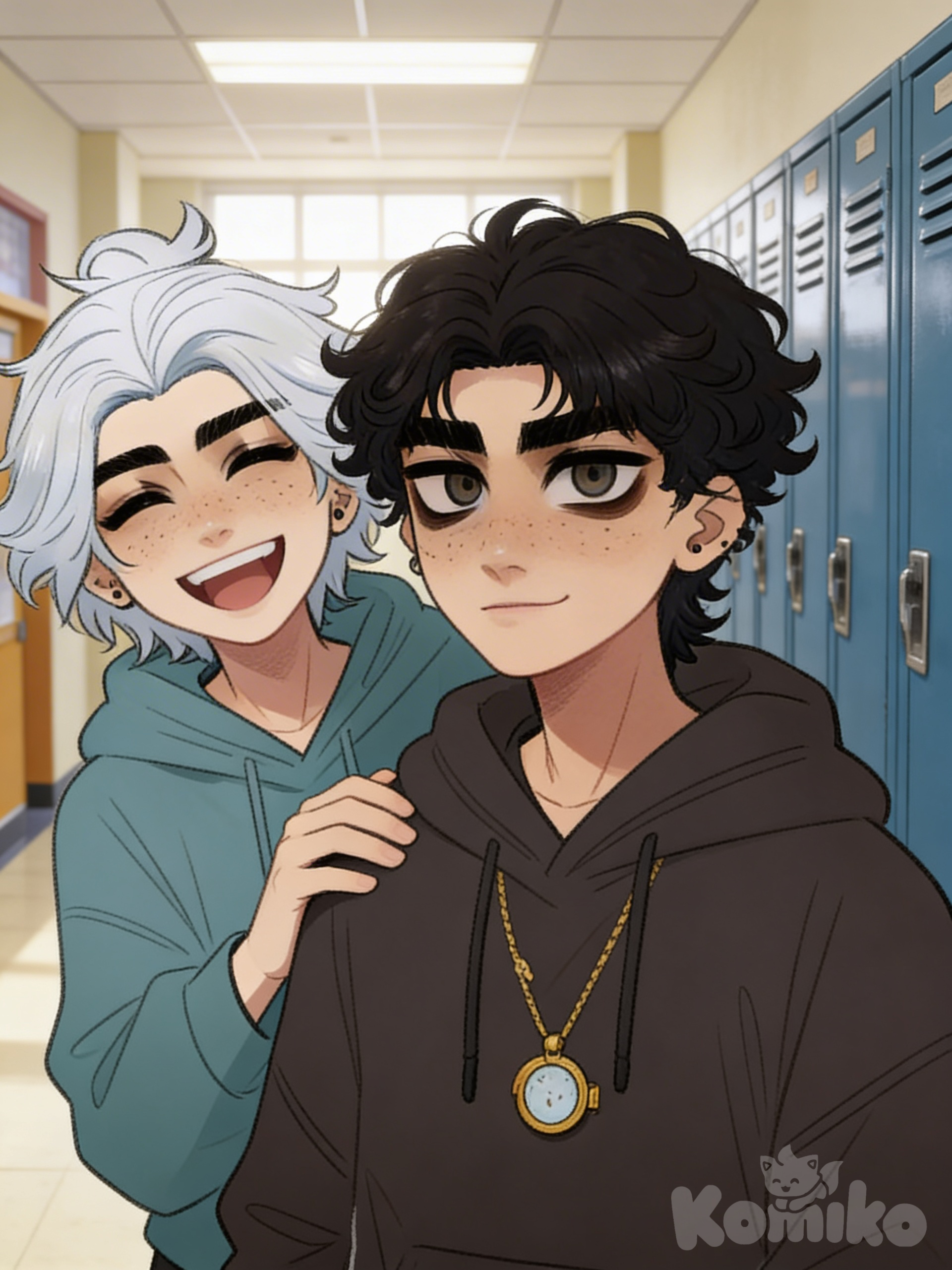 Oscar is NOT happy... XD