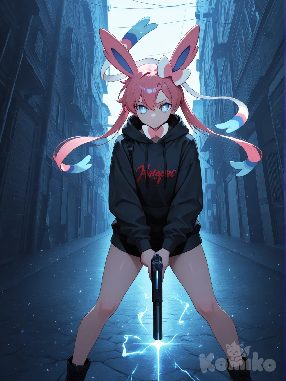 fav eeveelution with a gun