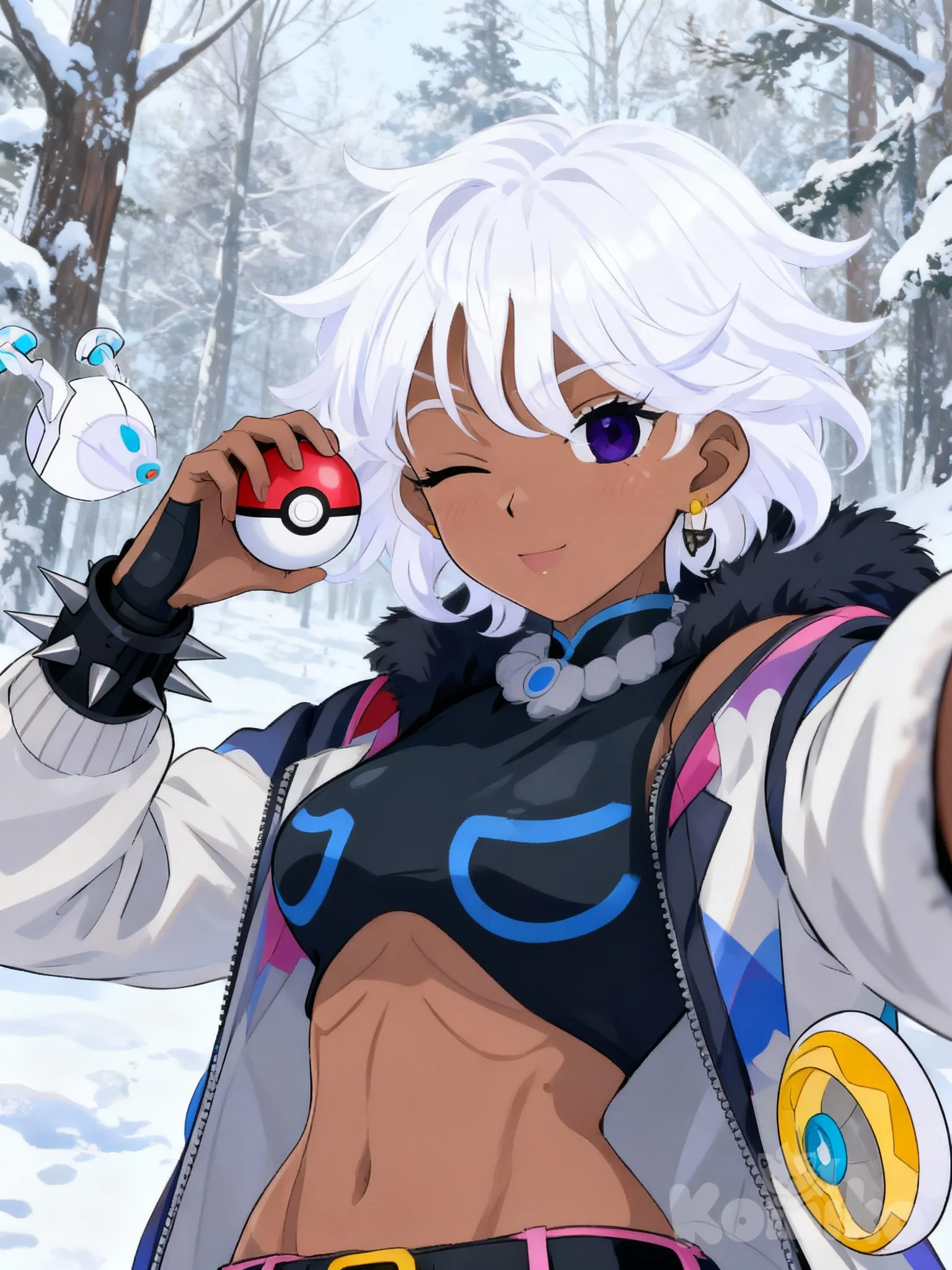  Yey, I catch one Pokémon Ice type ,My first pet 