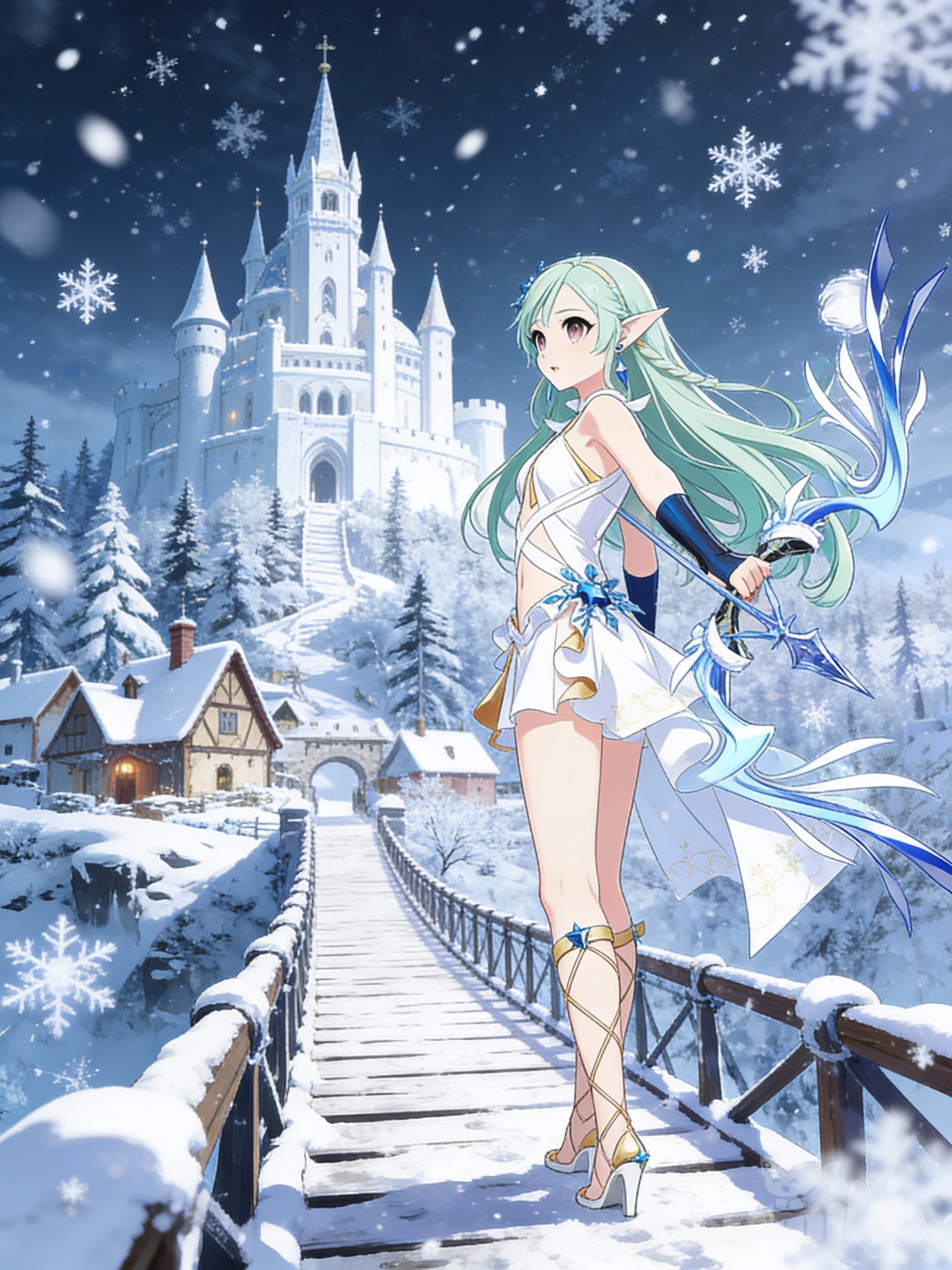 Snow, The Frost Elf , homecoming