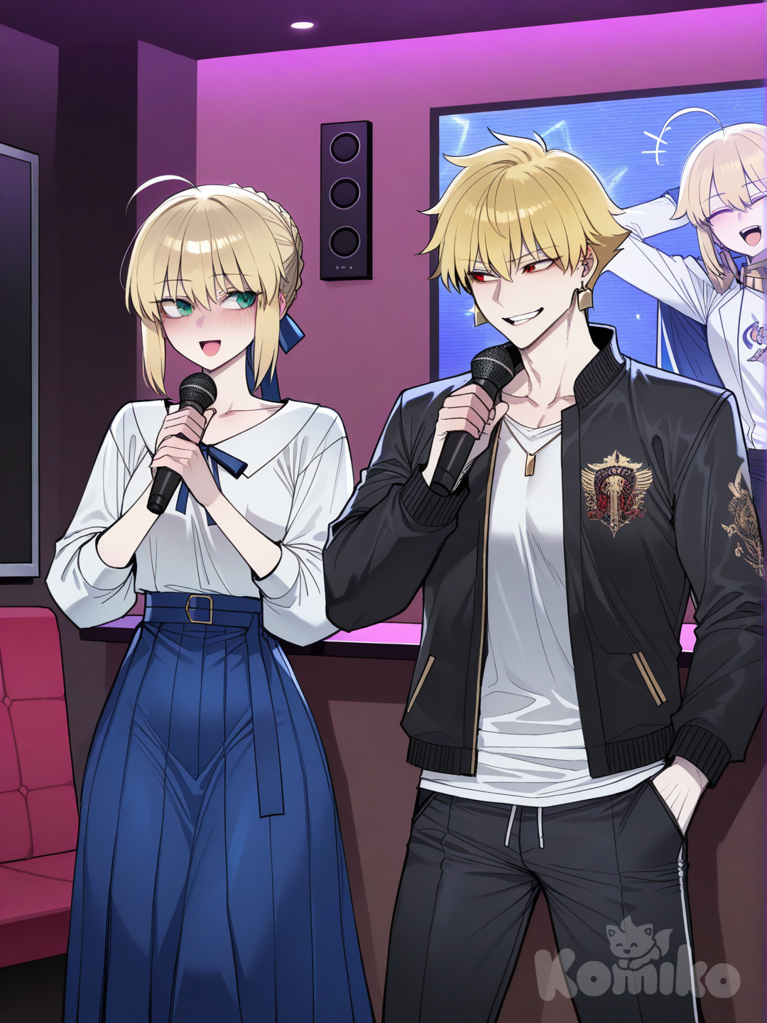 gilgamesh y arturea (saber)