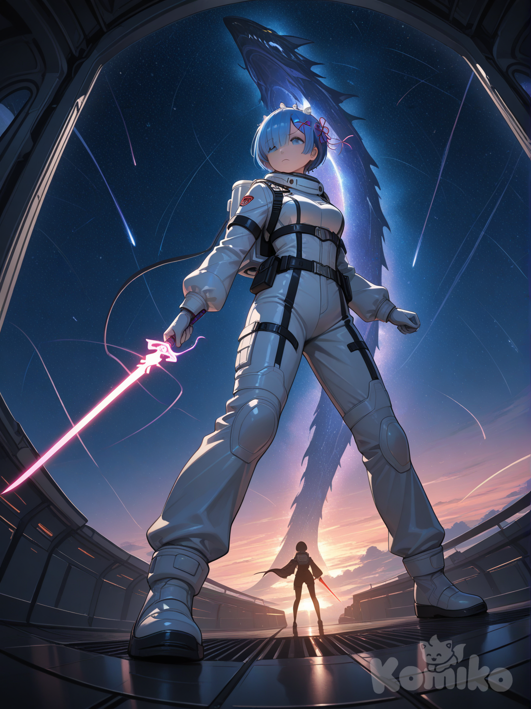 Рем против монстра. Космическое приключение