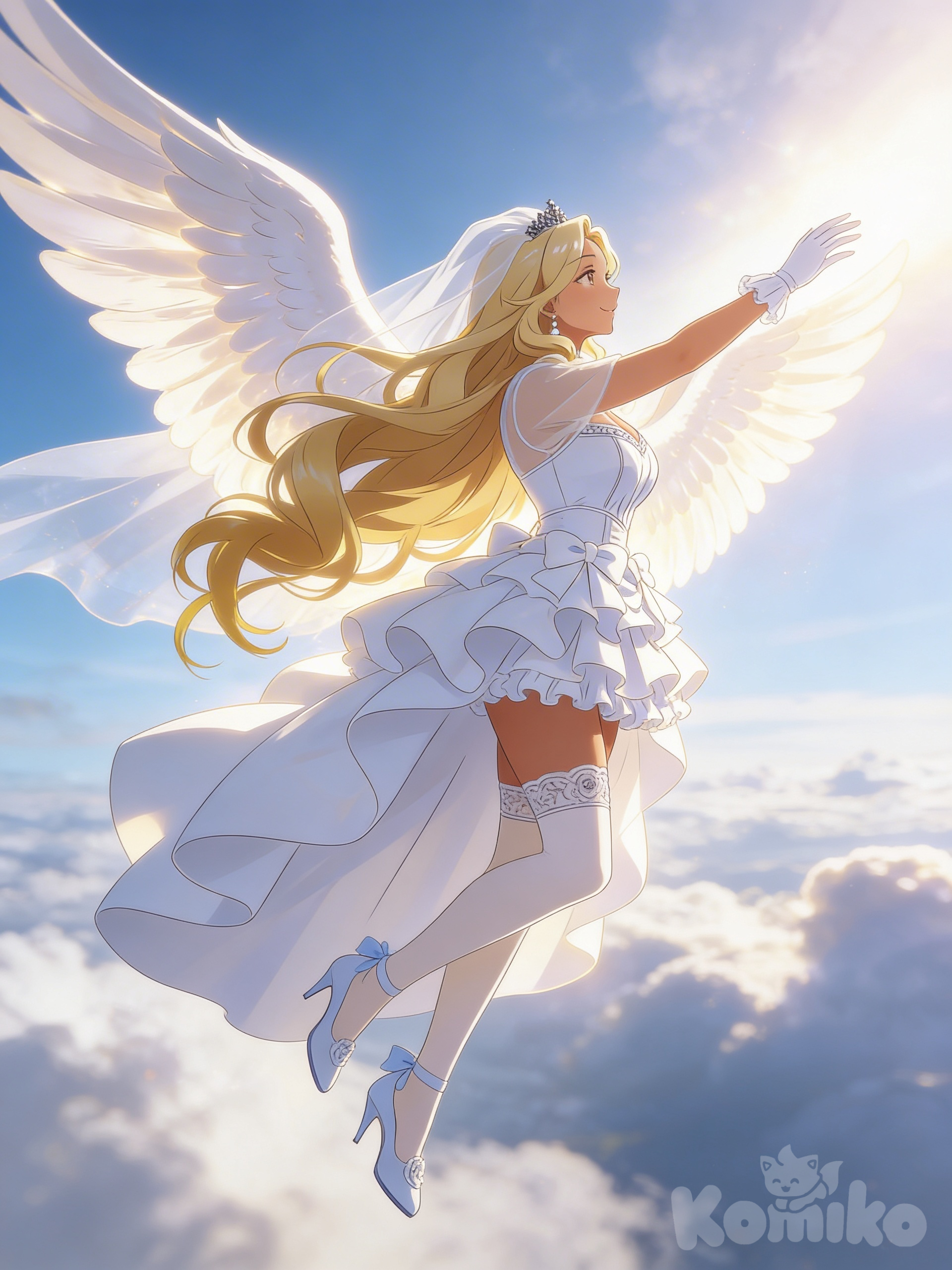 Ivory reaching for the light