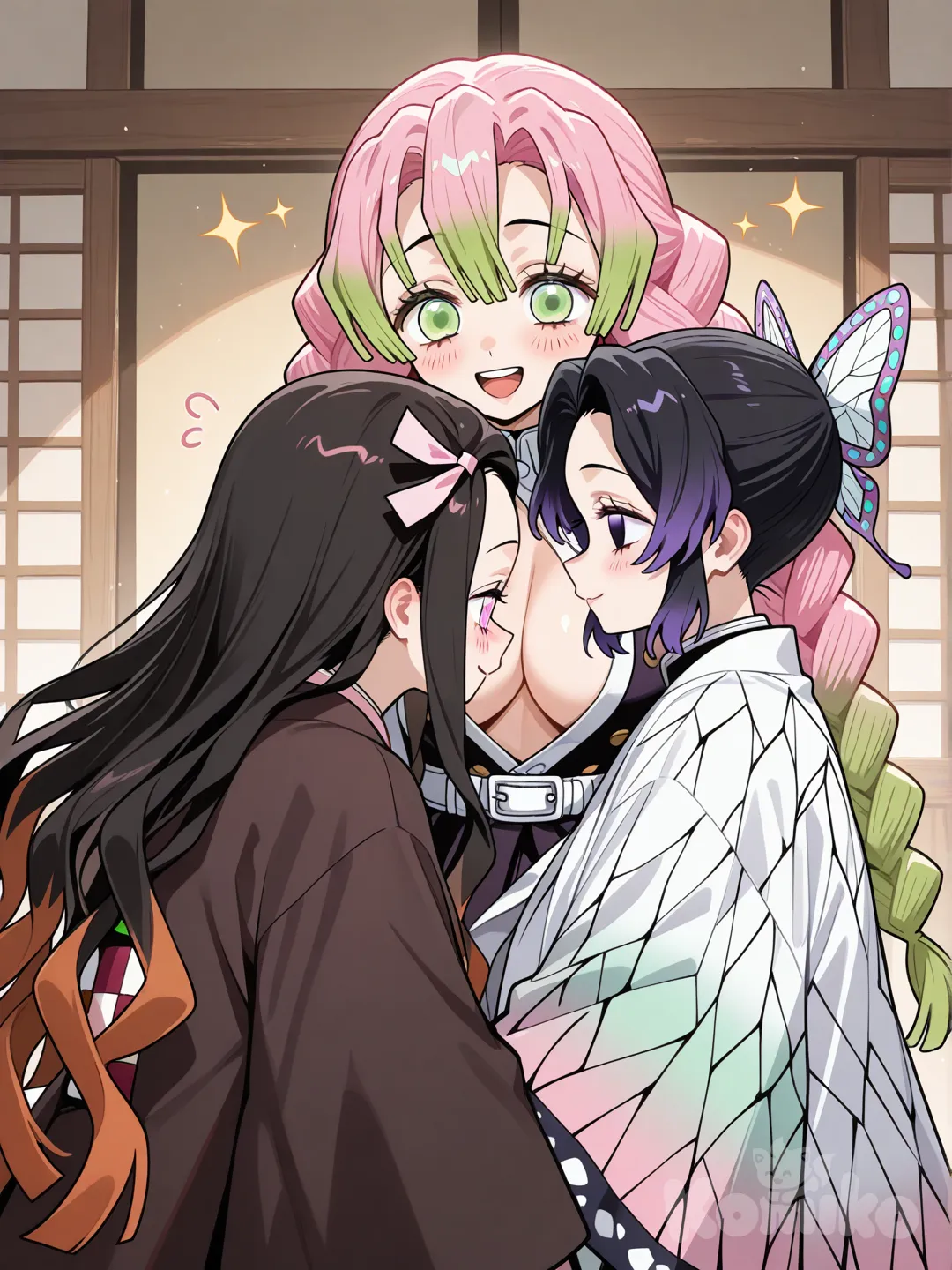 @Kanroji_Mitsuri, @Kochou_Shinobu, @Kamado_Nezuko 1 kanroji_mitsuri 1 kochou_shinobu 1 kamado_nezuko