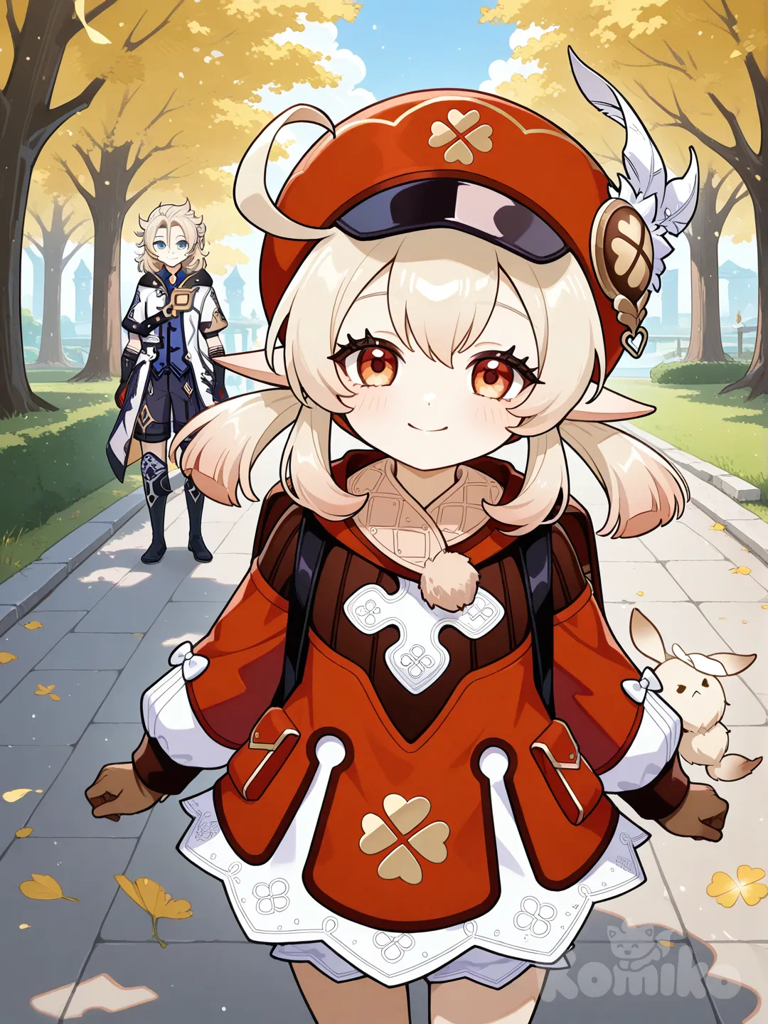 @Albedo_(Genshin_Impact), @Klee_(Genshin_Impact)