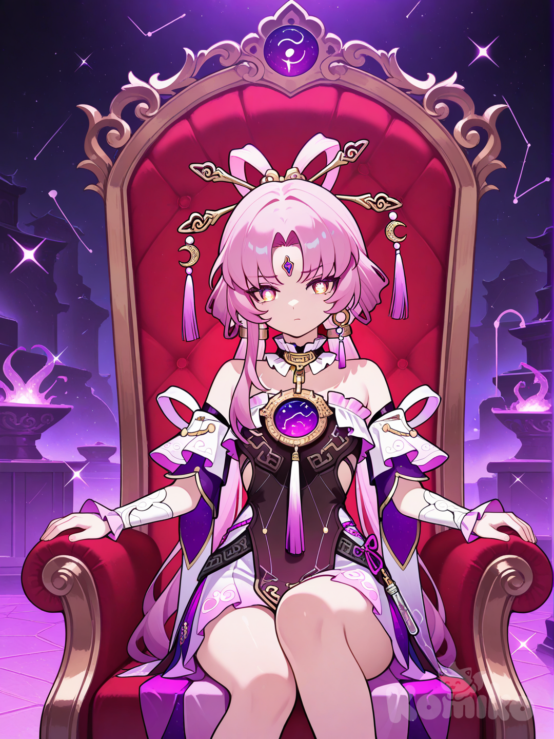 @Fu_Xuan_(Honkai:Star_Rail) alien queen