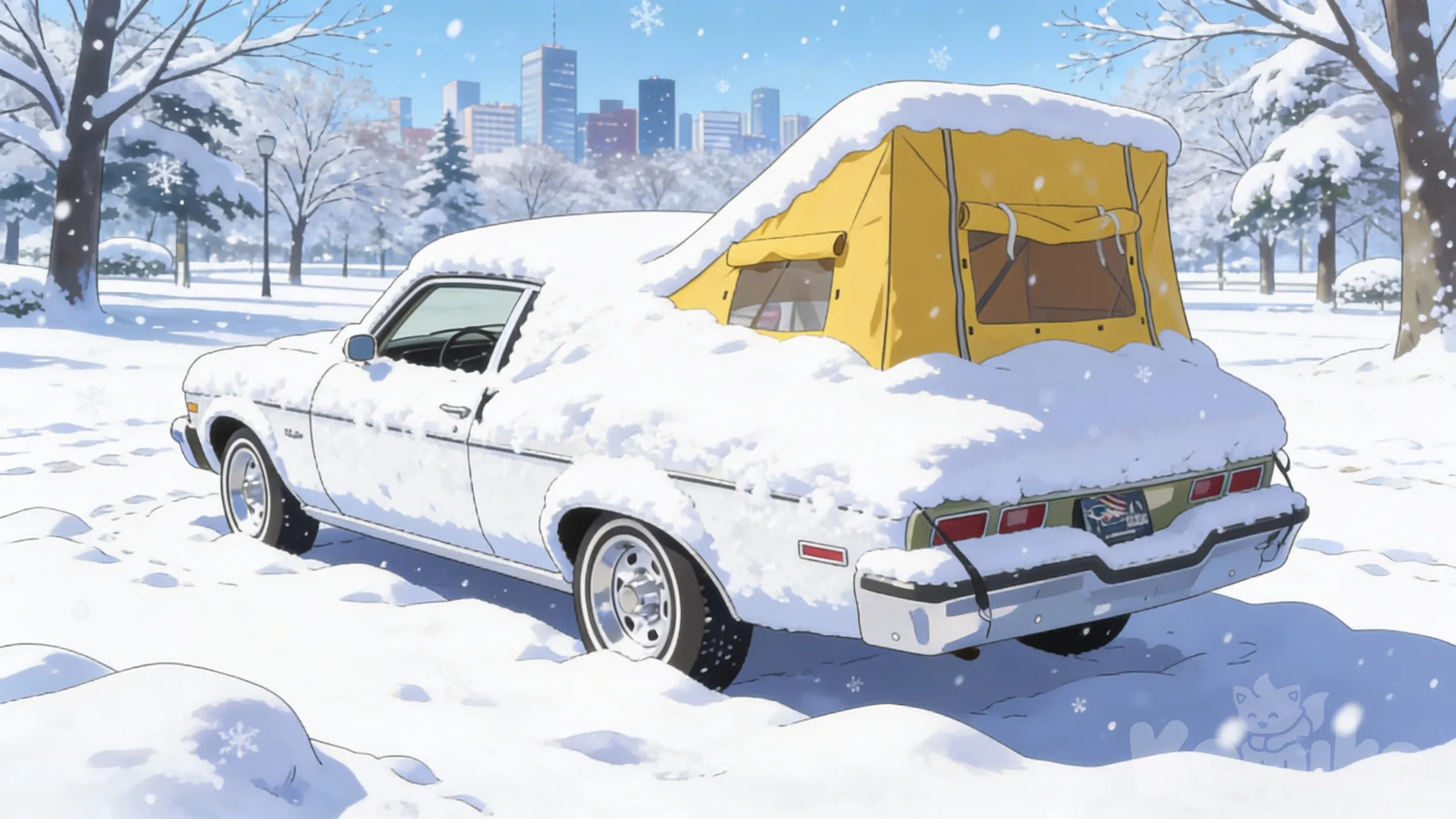 1973 Chevy Nova Hatchback Camper 