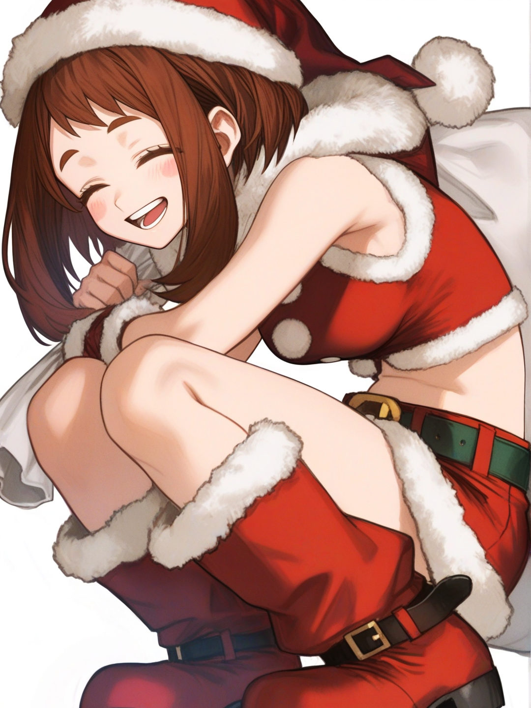 It’s Uraraka! :3 merry Christmas