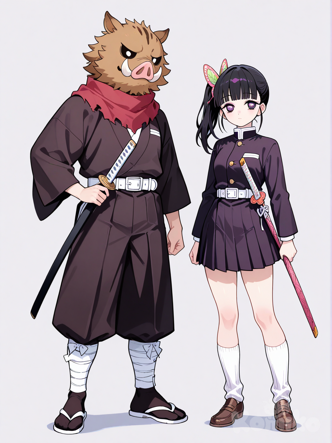 It’s ok. But Inosuke wouldn’t be wearing that