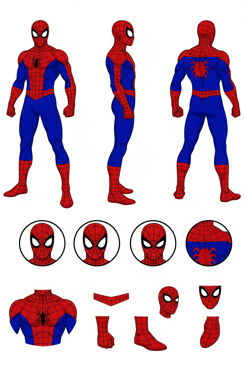 Spider-Man Character Design
