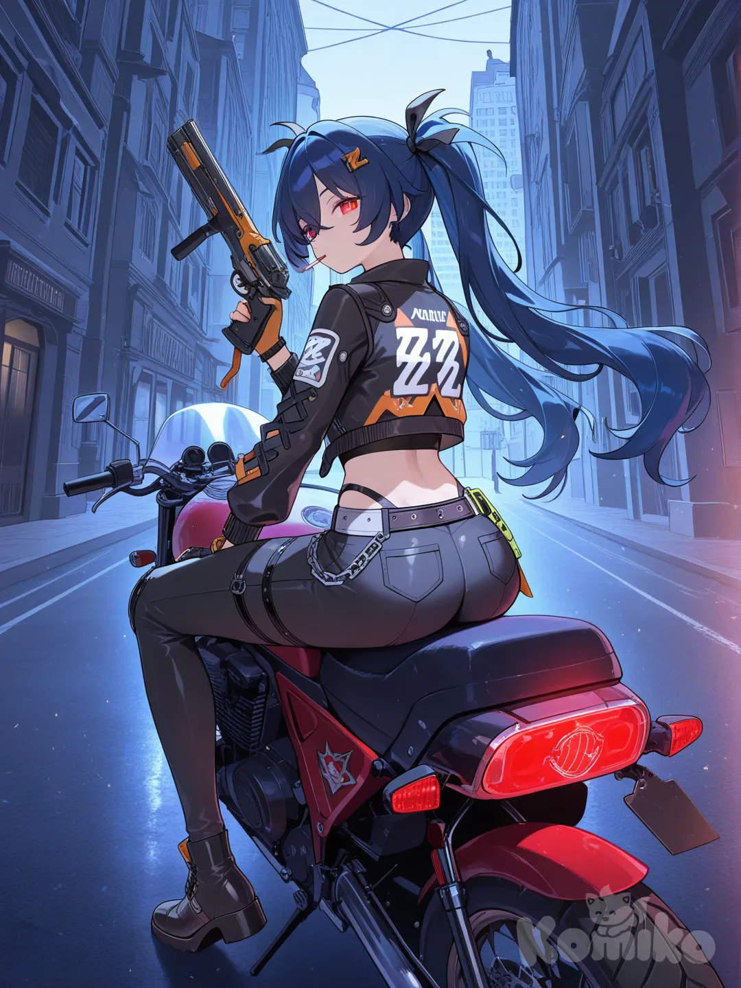 belle in a distopic future