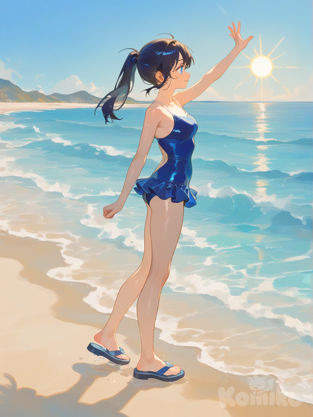 pokegirls in the beach 3