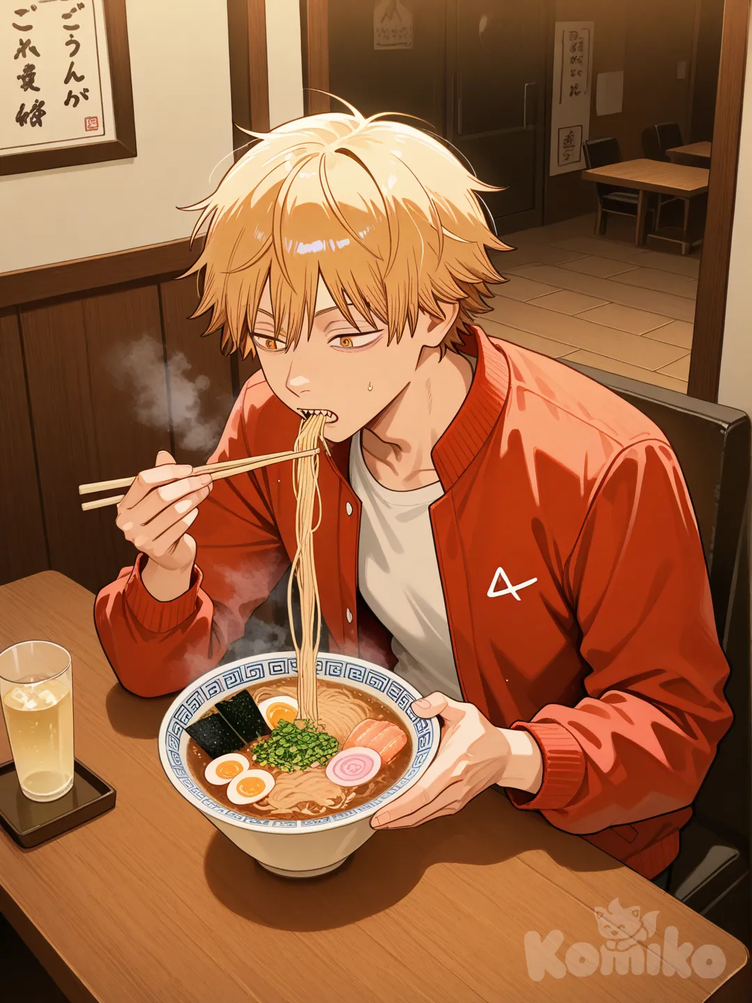 Denji is hungry