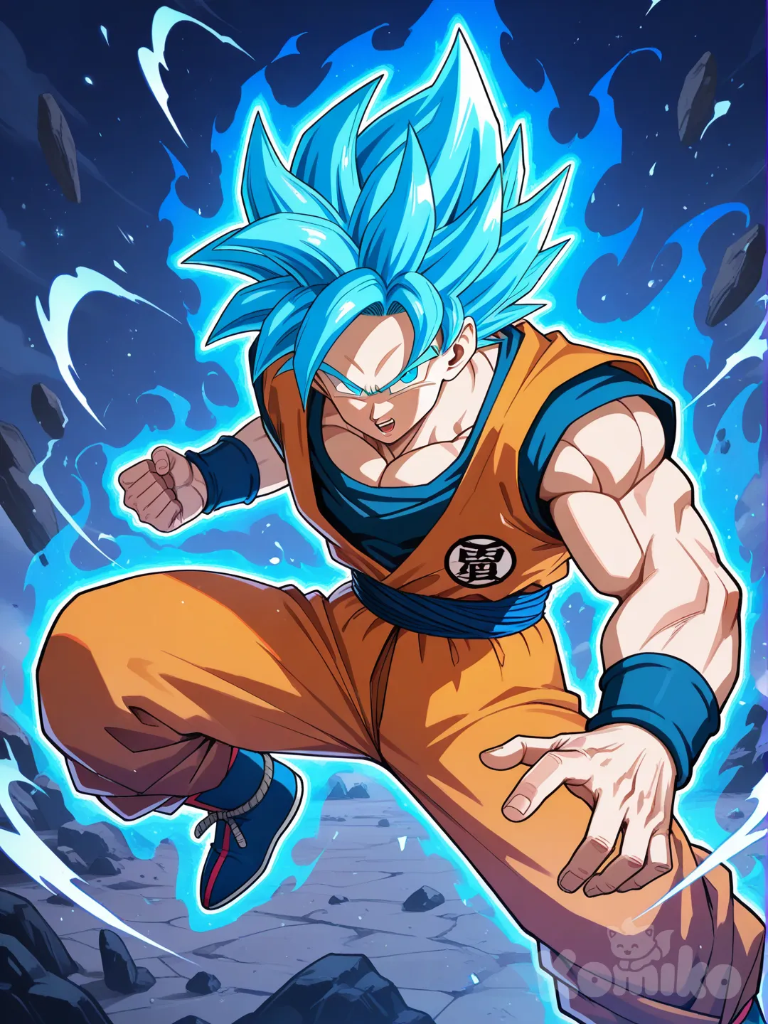 Dragon Ball Super 🐉☄️ Goku Super Saiyan Blue