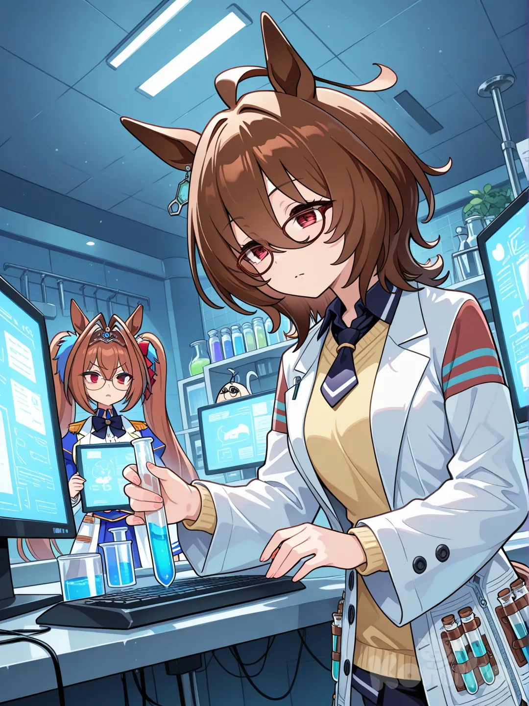 @Agnes_Tachyon_(Umamusume), @Daiwa_Scarlet_(Umamusume)  