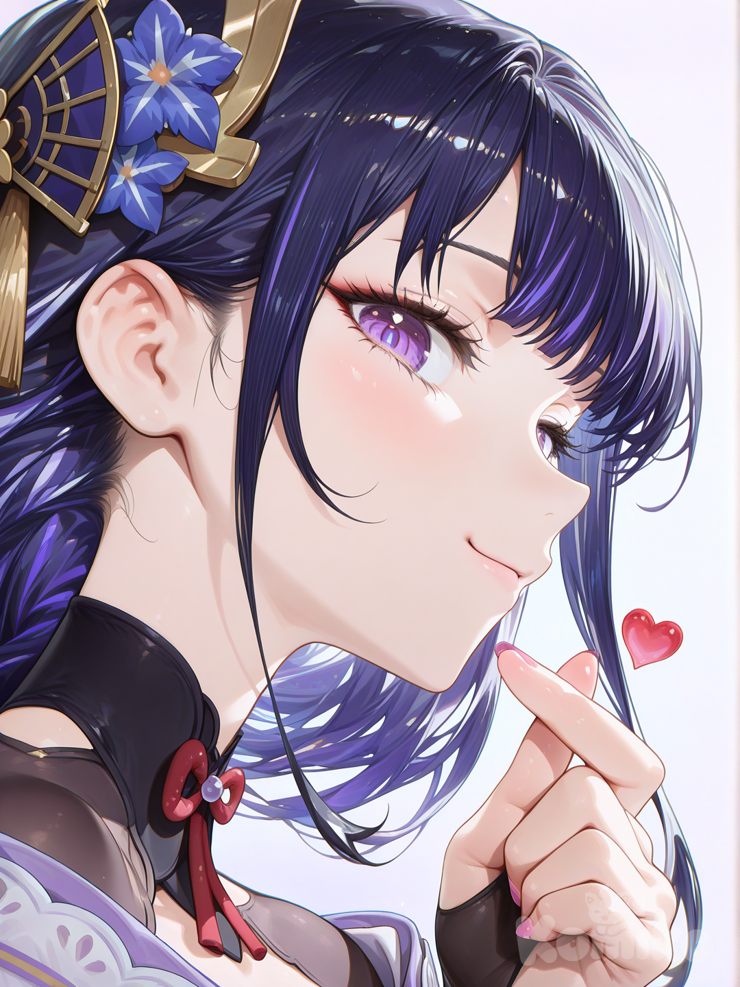 Raiden doing fan service