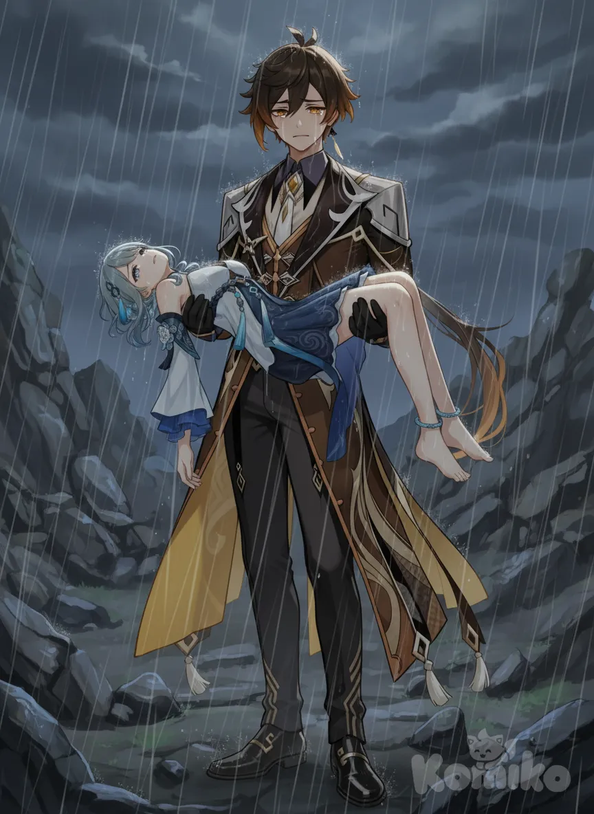 My attempt at this fan-made moment (not canonical)