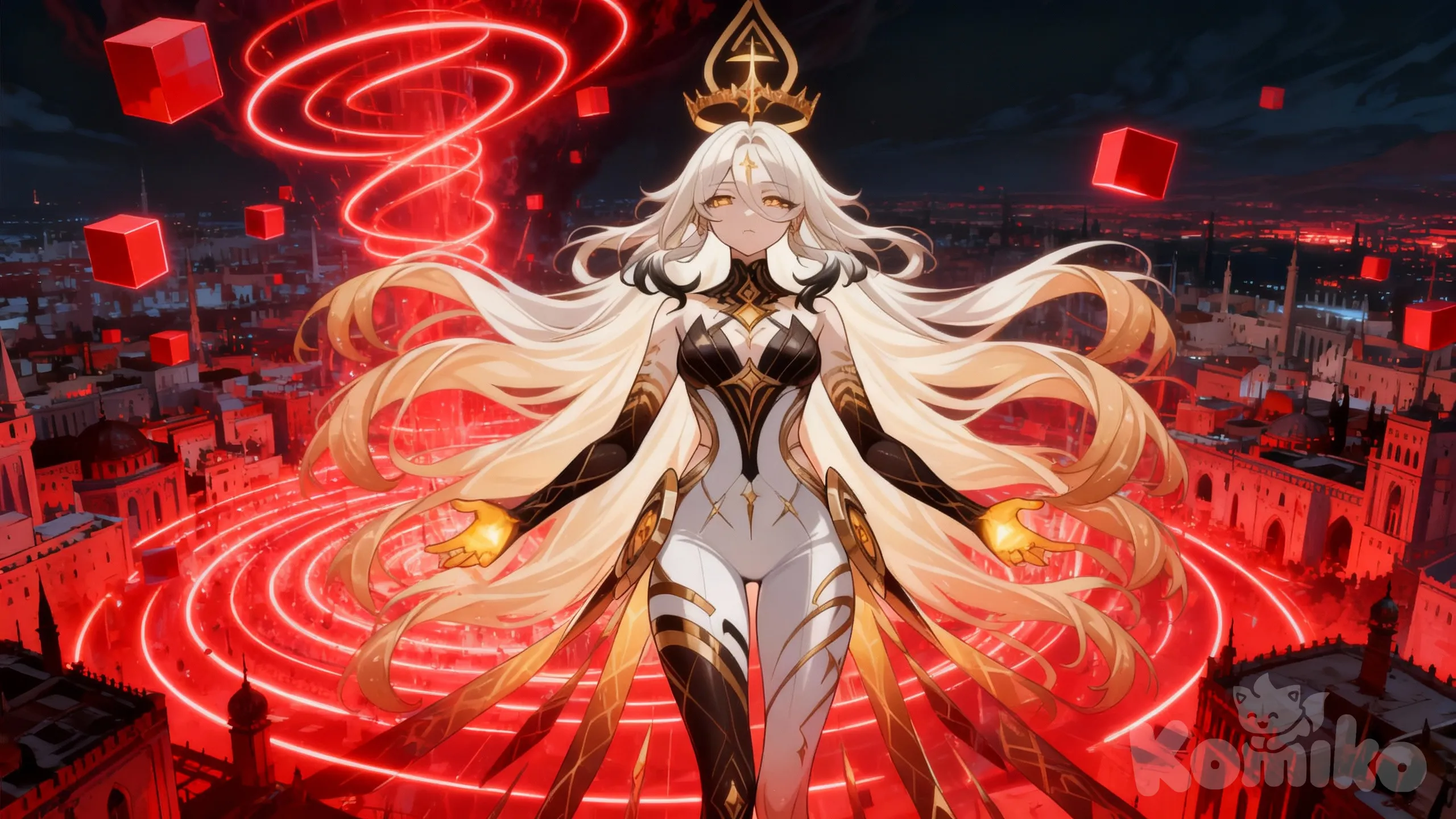 @asmoday-genshin-impact-Uvzw destroying Khaenri'ah