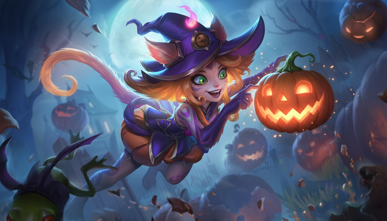 Splashart de Neeko Embrujada 