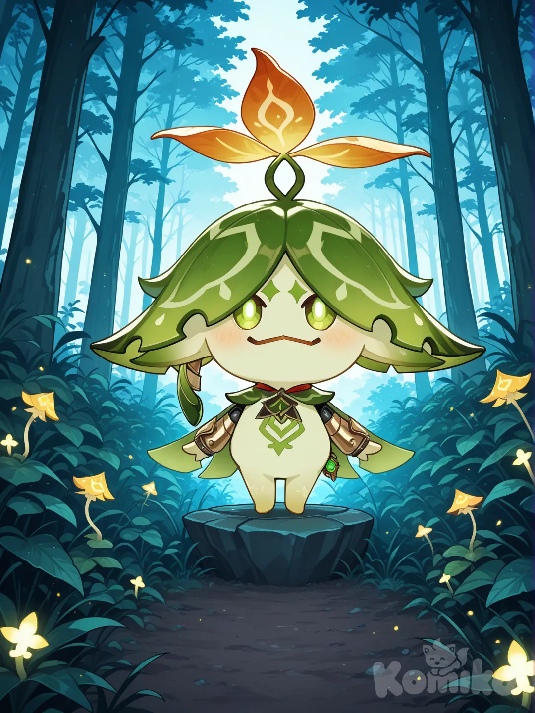 @Aranara_(Genshin_Impact), cyborg