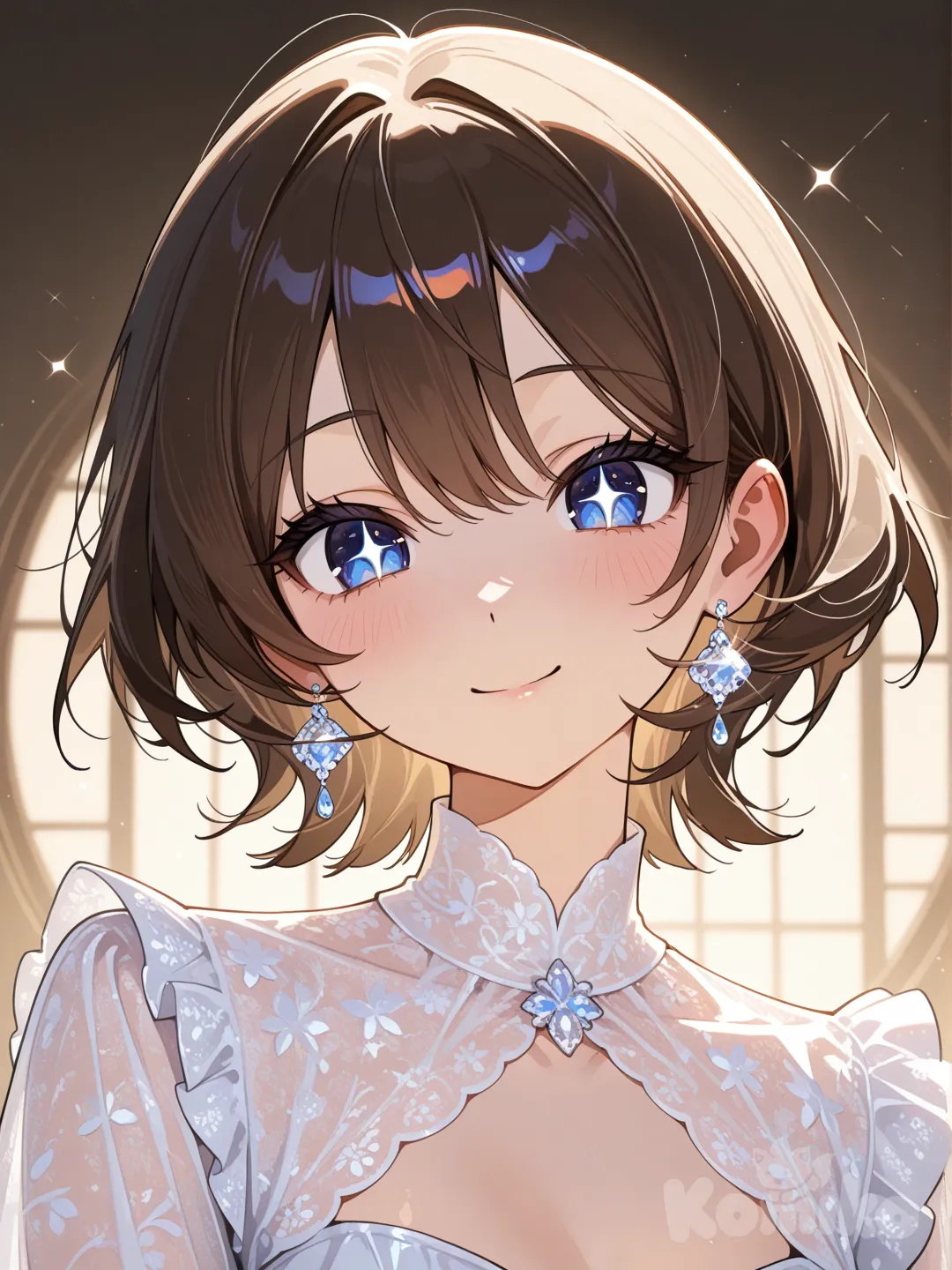 Her charm is not a single note, but a captivating melody. It begins not with any one feature, but with a presence that feels both serene and electric. When she enters a room, she doesn't demand attention; she gently commands it through an effortless grace in her movement—a smooth turn of her head, the elegant line of her posture. Her eyes are the windows to this compelling spirit. They are expressive and intelligent, holding a spark of curiosity and a hint of playful knowing. When she listens, she truly sees you, making you feel like the most fascinating person in the world. Her smile is not just a curve of her lips; it starts as a warm light in those eyes before blossoming fully, genuine and often touched with a subtle, mysterious humor. There's a quiet confidence about her, an inner comfort that radiates outward. It's in the way she wears her clothes—not as armor, but as a natural extension of herself, whether in a simple silk blouse or a casual sundress. Her style is timeless, favoring quality and fit over fleeting trends. But what truly captivates is her mind. She is engaging, with a wit that is sharp yet never cruel, and a passion for ideas that makes conversation with her a delightful journey. She might lean in to make a point, her voice a warm, modulated tone that draws you closer. There's a depth to her—a blend of strength and kindness, ambition and compassion. Her allure is a powerful synthesis: the grace of her form, the intelligence in her gaze, the warmth of her smile, and the substance of her character. It’s an invitation to discover more, a promise that her inner world is as captivating as her exterior. She is, in a word, unforgettable.