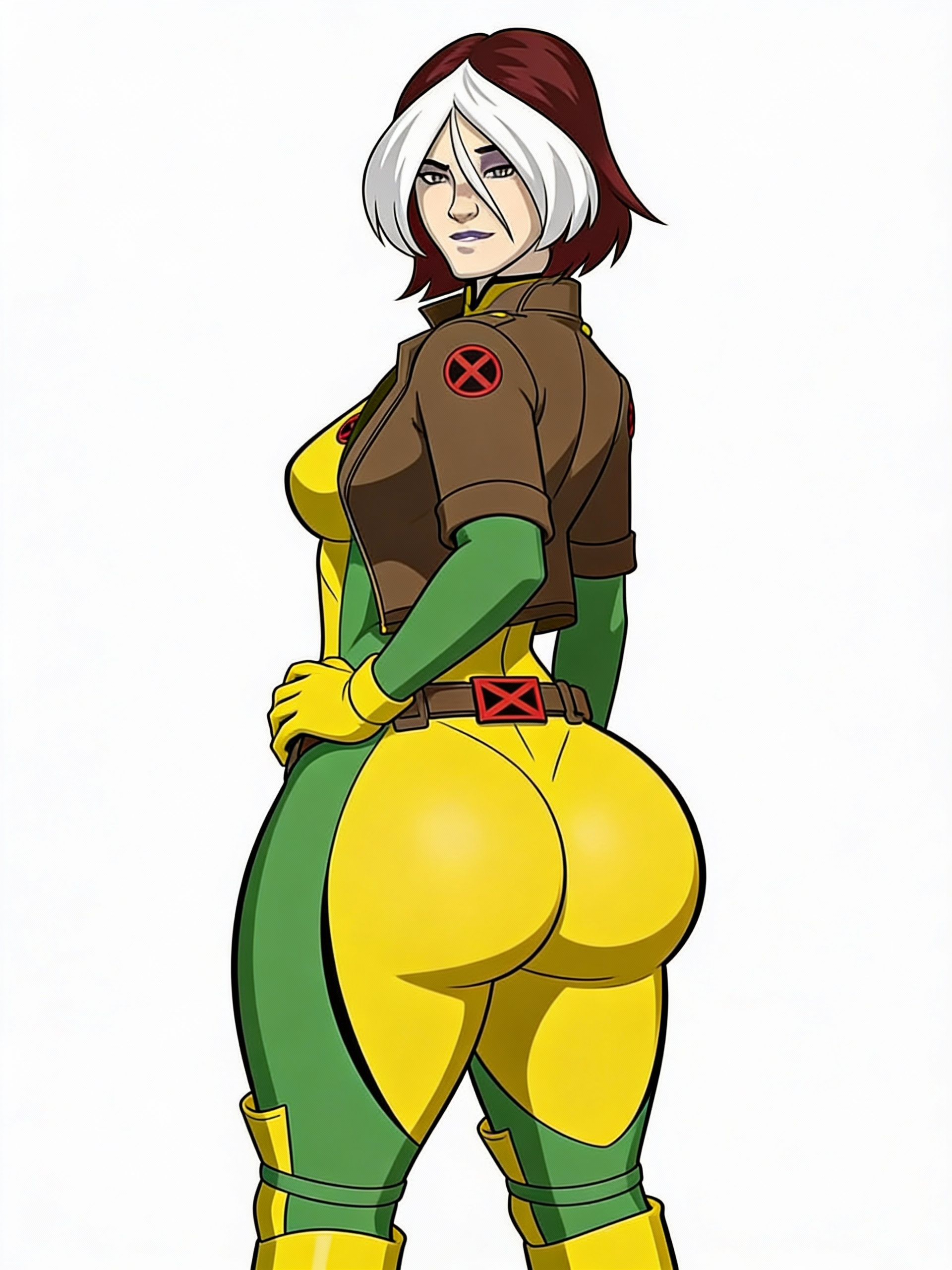 X-Men Evolution Rogue 90's big butt (1)