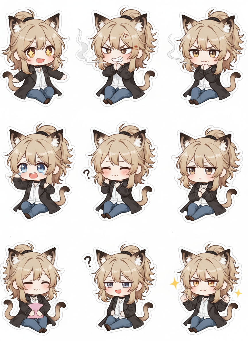 Klee Stickersssss ✨