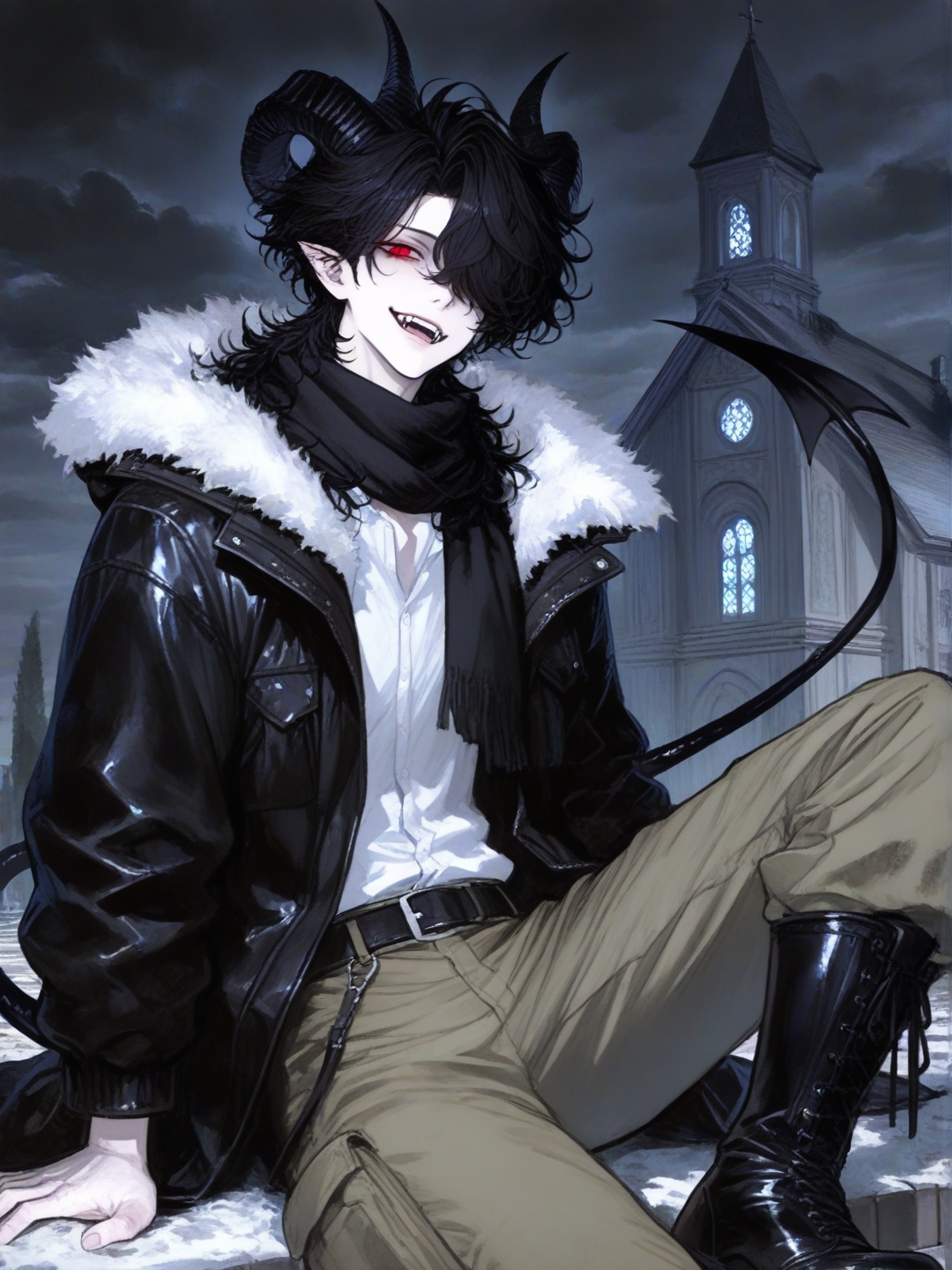 Careful! You're really close to that church, buddy. 