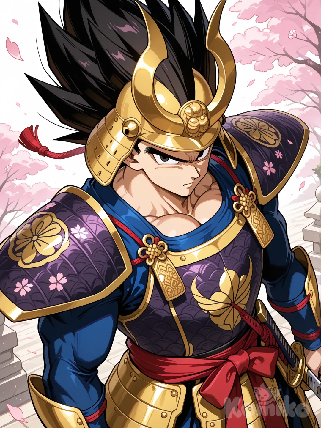 Vegeta  samurái príncipe