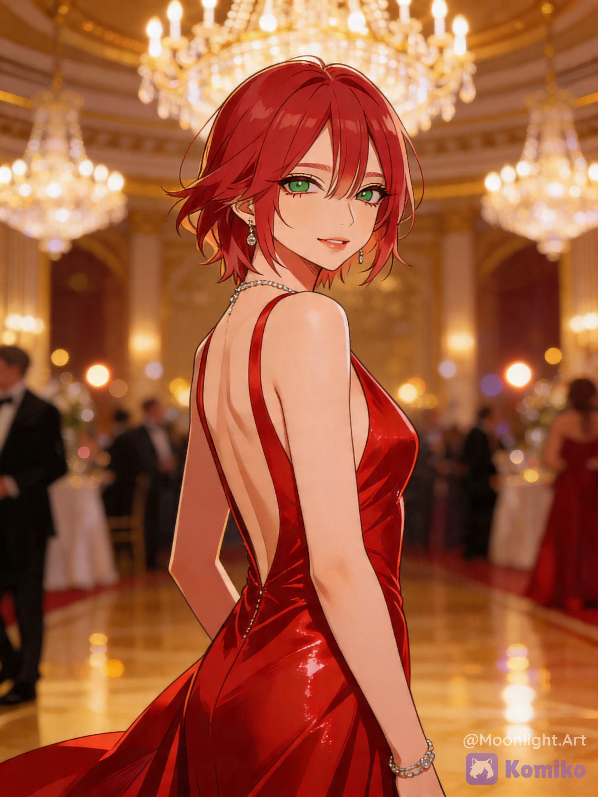 🍷 Title: Scarlet Whisper 2 ✨